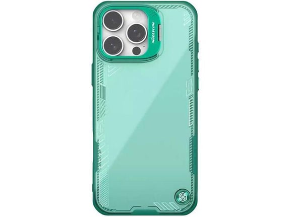 Maska Nillkin Iceblade Prop za iPhone 16 Pro zelena (sa otvorom za kameru)