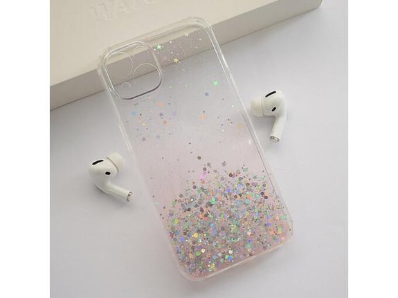 Maska Stardust za iPhone 13 roze