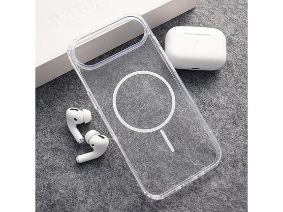 Maska Mag Case Clear Slim za iPhone Air bela