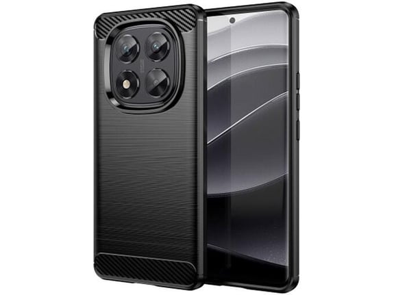 Maska Silicone Defender za Xiaomi Redmi Note 14 Pro 5G (EU) crna