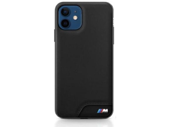 Maska BMW Faceplate Simple za iPhone 12 mini crna.