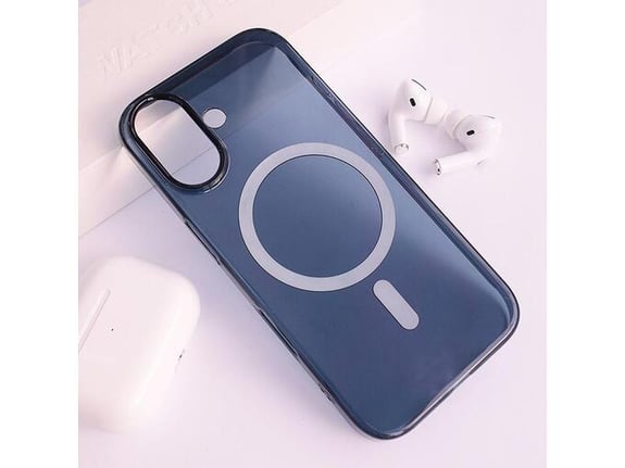 Maska Transparent Mag Case za iPhone 16 plava