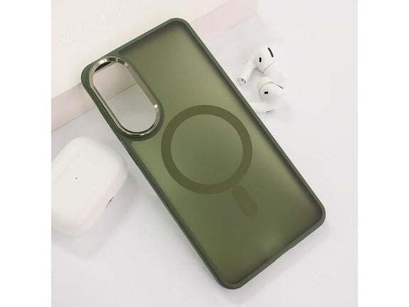 Maska Candy Shield Mag Case za Samsung S25 Edge tamno zelena