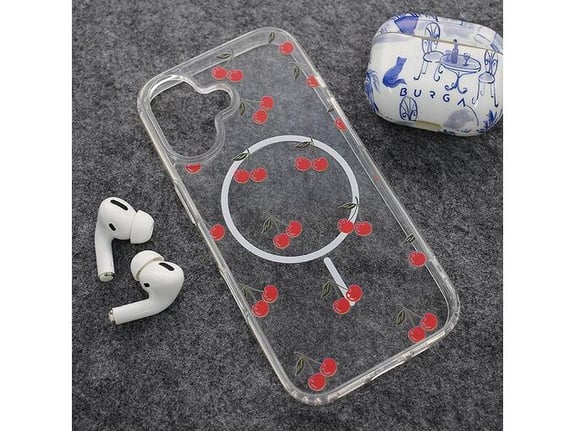 Maska Mag Case Nanobit Print za iPhone 17 Sweet Cherry