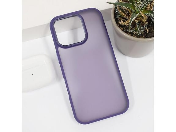 Maska Candy Shield za iPhone 16 Pro Max ljubicasta