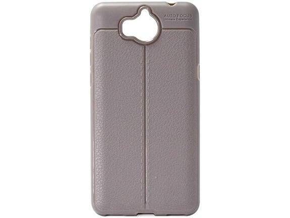 Maska Elegant man light za Huawei Y5 (2017)/ Y6 (2017) siva