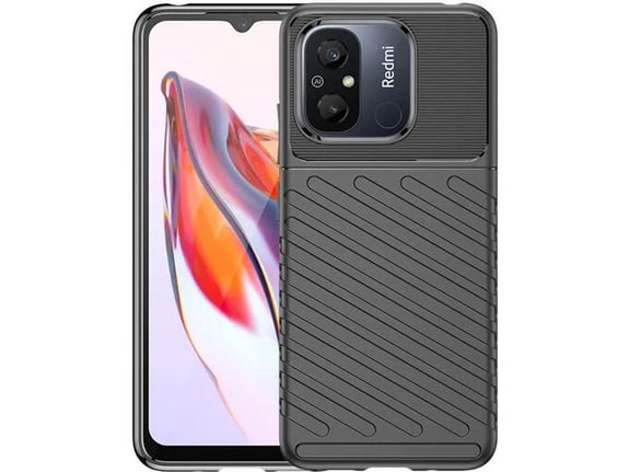 Maska Thunder za Xiaomi Redmi 12C crna.