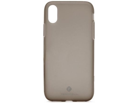 Maska Giulietta za iPhone XR providno crna.