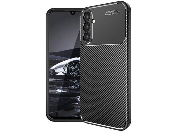 Maska Carbon Defender za Samsung A15 4G/ A155F/ A15 5G/ A156B crna.