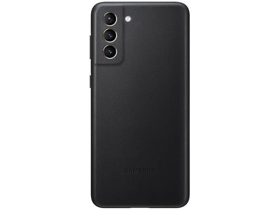 Samsung kozna maska za S21 Plus/ G99B / S30 Plus crna