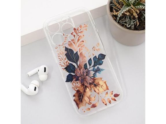 Maska Nanobit Print za iPhone 16 Pro Golden Flower
