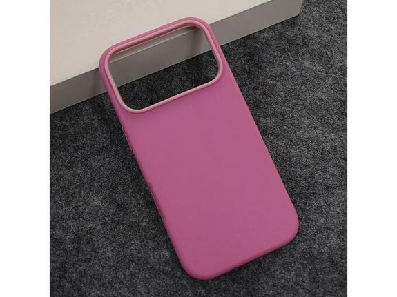 Maska Beautiful Shine Leather za iPhone 17 Pro pink