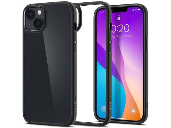 Maska Spigen Ultra Hybrid za iPhone 14 Plus mat crna.