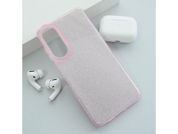 Maska Crystal Dust za Samsung S25 Edge pink