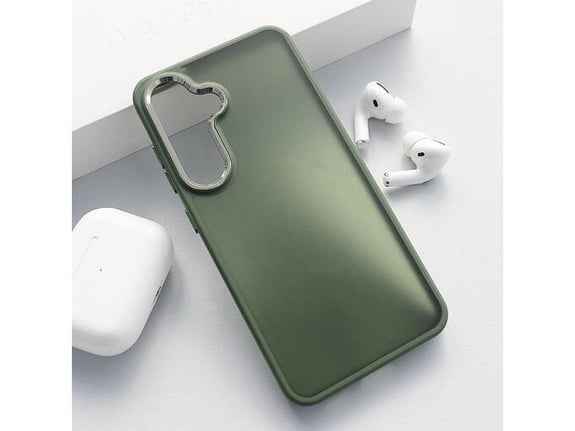 Maska Candy Shield za Samsung S24/ S921B/ S25/ S931B tamno zelena