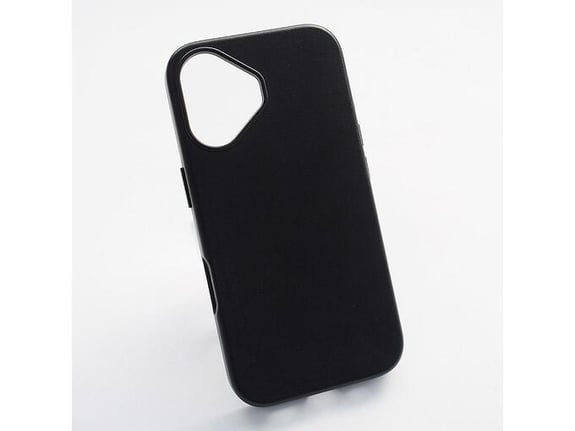 Maska Beautiful Shine Leather za iPhone 16 crna