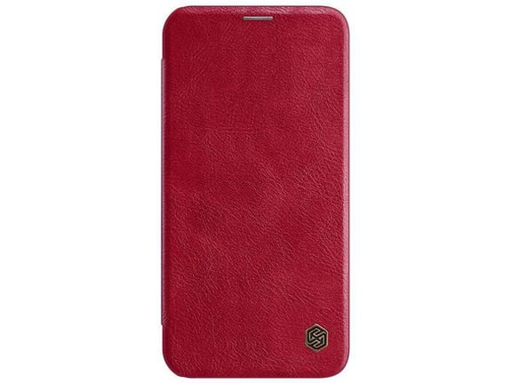 Maska na preklop Nillkin Qin za iPhone 12 Pro Max crvena