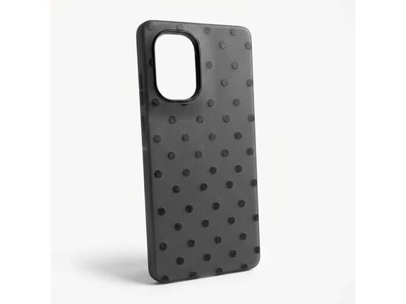 Maska Candy Dots za Motorola Edge 50 Fusion crna