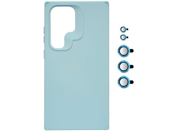 Maska Magnetic Lens za Samsung S24 Ultra/ S928B svetlo plava