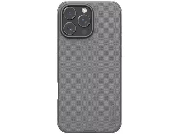 Maska Nillkin Super Frosted Shield Pro za iPhone 16 Pro (bez otvora za logo) titanijum siva