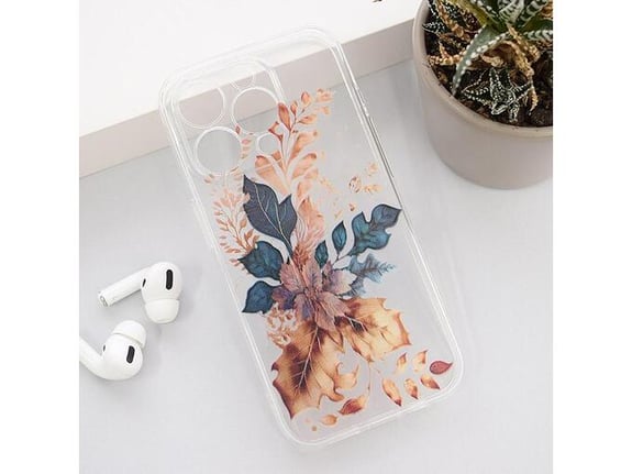 Maska Nanobit Print za iPhone 15 Pro Golden Flower