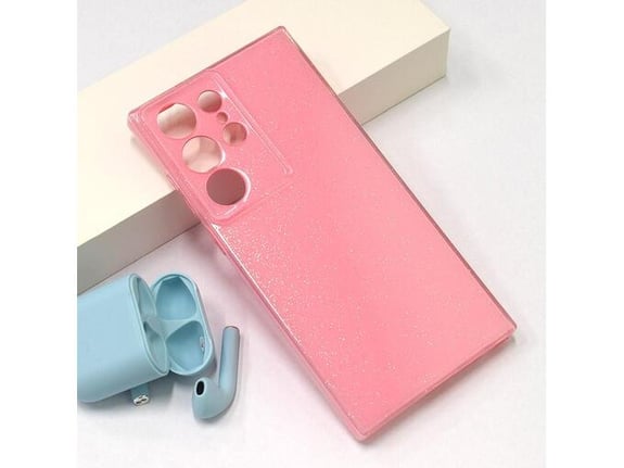 Maska Flash Crystal za Samsung S23 Ultra/ S918B roze.