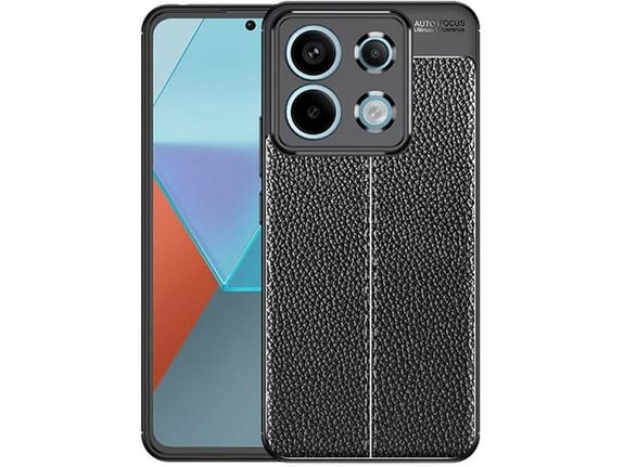 Maska Elegant man exclusive za Xiaomi Redmi Note 13 4G (EU) crna.