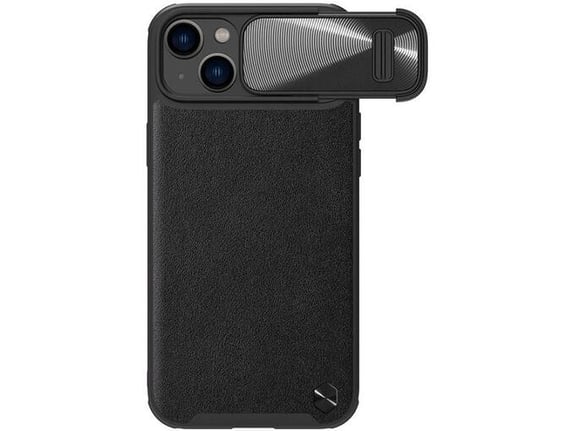 Maska Nillkin CamShield Leather S za iPhone 14 crna