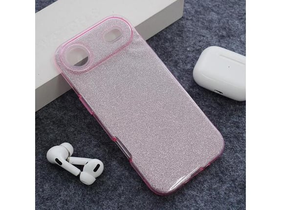 Maska Crystal Dust za iPhone Air pink