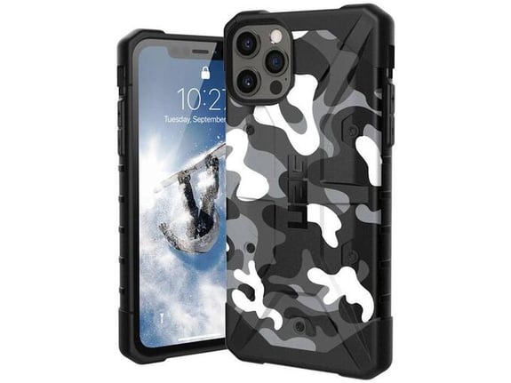 Maska UAG Pathfinder Camo za iPhone 12 Pro Max crno bela
