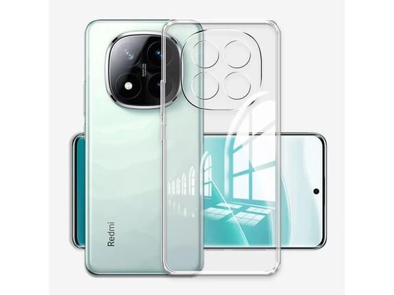 Maska Skin Silikon za Xiaomi Redmi Note 14 Pro 5G (EU) transparent