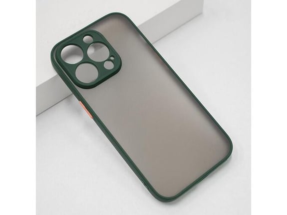 Maska Matte za iPhone 14 Pro Max pacifik zelena