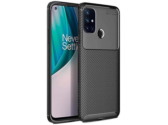 Maska Carbon Defender za OnePlus N10 crna
