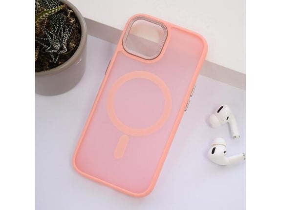 Maska Candy Shield Mag Case za iPhone 15 pink
