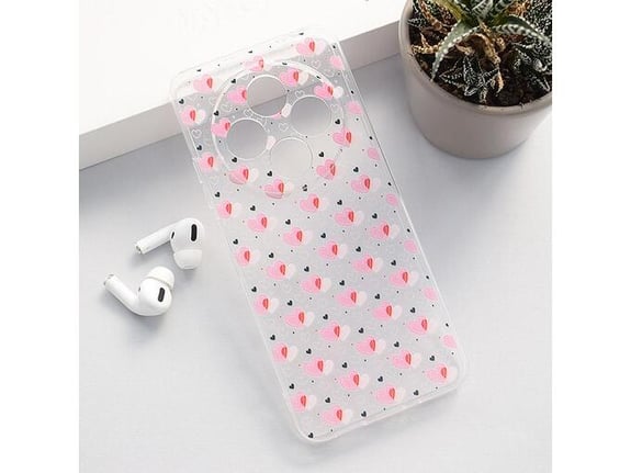 Maska Nanobit Print za Xiaomi Redmi 14C/ A4 (2024) Hearts