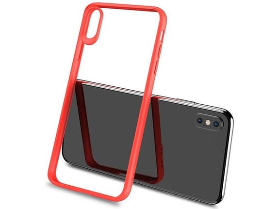 Maska Polychromatic za iPhone XS crvena