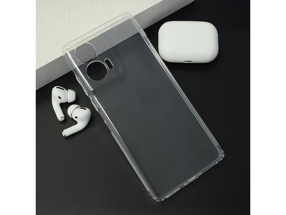 Maska Skin Silikon with pluggy za Motorola Edge 50 Fusion/ Moto G96 transparent