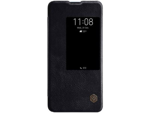 Maska na preklop Nillkin Qin za Huawei Mate 20 X crna.