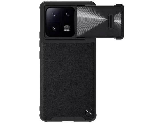 Maska Nillkin CamShield Leather S za Xiaomi 13 Pro crna
