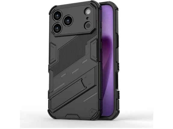 Maska Bibercas za iPhone 17 Pro Max crna