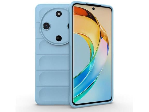 Maska Phantom Shield za Honor Magic 6 Lite/ X9b 5G svetlo plava.