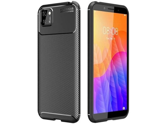 Maska Carbon Defender za Huawei Y5p/ Honor 9s crna