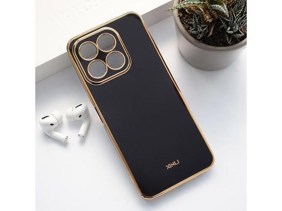 Maska Fresh Electroplated za Honor X6b crna