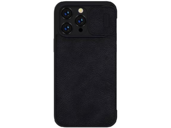 Maska na preklop Nillkin Qin Pro za iPhone 14 Pro crna