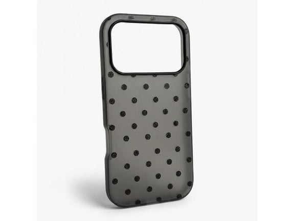 Maska Candy Dots za iPhone 17 Pro crna