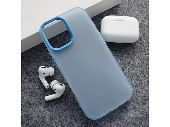 Maska Electro Glow Frame za iPhone 17 plava