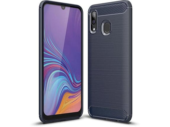 Maska Silicone Defender za Samsung A30/ A305F plava.