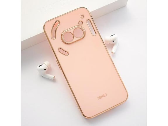 Maska Fresh Electroplated za Nothing Phone 2a pink