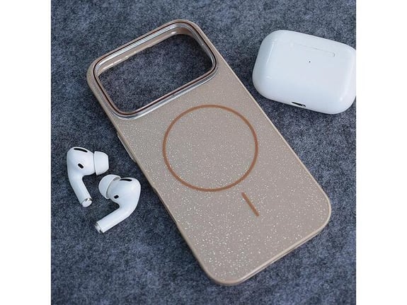 Maska Mag Case Fashion Glitter za iPhone 17 Pro Max zlatna