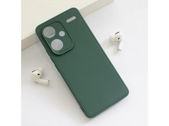 Maska 3D Camera za Xiaomi Redmi Note 13 Pro Plus (EU) 5G tamno zelena.